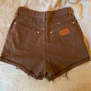 vintage wrangler shorts